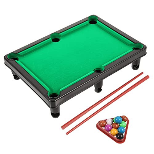 KONTONTY 1 Satz Billardtisch für billardtisch billiardtisch für Indoor Billardspielzeug für Toys Mini-Billardtisch Billardtisch für Plastik von KONTONTY