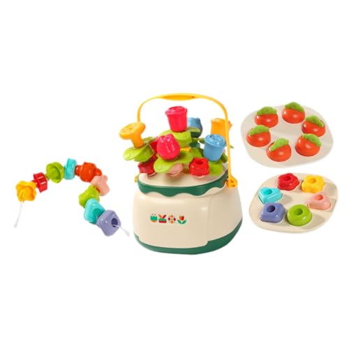 KONTONTY 1 Satz Denkspiel stapelspielzeug Toys Sensory Toy Lernspielzeug wahrnehmung sensorisch Puzzle Magnete Bildungsspielzeug Kleinkinder Plastik von KONTONTY