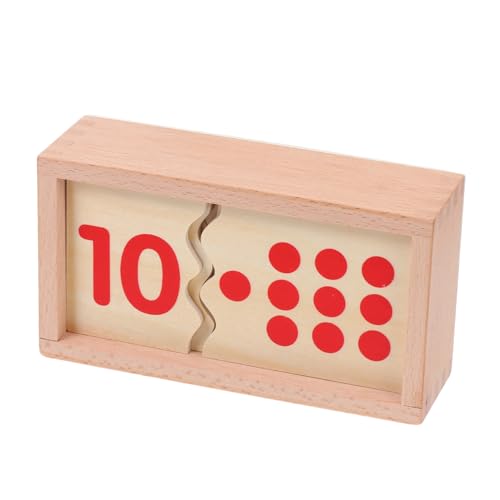 KONTONTY 1 Satz Digitale Puzzles Puzzle rätselbuch Lernspiel für laubsägen für adventsgeschenke Puzzle- Puzzlespielzeug aus Holz hölzern von KONTONTY