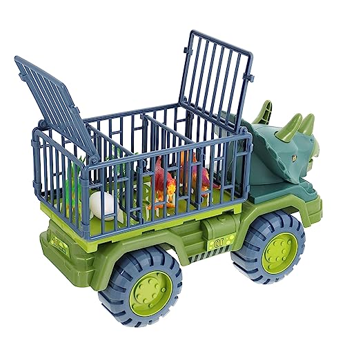 KONTONTY 1 Satz Dinosaurier Ziehen Auto Zurück Dinosaurier-Spielzeug Kleinkindspielzeug Spielzeug Für 2-4 Jahre Technisches Spielzeugauto Kinderspielzeug Dinosaurier Spielzeug Plastik Green von KONTONTY