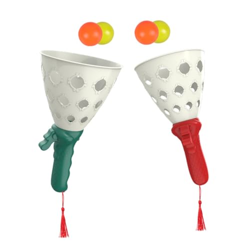 KONTONTY 1 Satz Elastischer Verschluss Outdoor-Indoor-Spiel Ballspielzeug für Babys interaktives Spielzeug Kinder Outdoor Spielzeug Kid Toys Interaktiver Fangbecher Kinder versorgen Plastik von KONTONTY