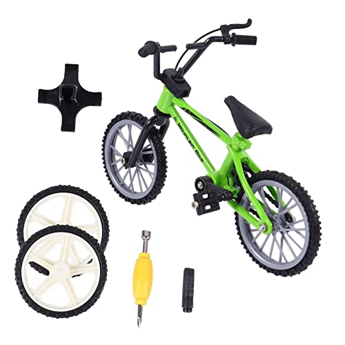 KONTONTY 1 Satz Fingerrad Finger Fahrrad für kindergeschenk Finger Bike kinderspielzeug Mini-MTB Modell Mini-Fingerbike Finger-Mini-Fahrrad Desktop-Bike Plastik Green von KONTONTY