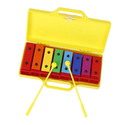 KONTONTY 1 Satz Handpercussion Orff-Instrument Buntes Schlagzeug Schlaginstrument Klopfendes Klavierspielzeug Musikspielzeug Für Aufschlussreiches Musikspielzeug Abs von KONTONTY