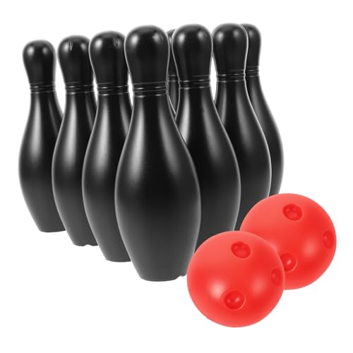 KONTONTY 1 Satz Kinderspielzeug Bowling-Spiele Für Kinder Bowlingspiele Im Freien Spielzeug-bowlingkugel Bowlingspiel Im Freien Bowlingspiel Für Kinder Bowlingspiel Für Kleinkinder Sport von KONTONTY