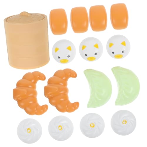 KONTONTY 1 Satz Küchenspielzeug Für Lebensmittel Mini-Food- Gefüllte Brötchen Gefälschtes Rollenspiel-Essen Kognitives Für Kinderspielzeug Plastik von KONTONTY