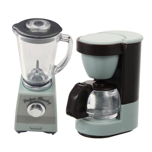 KONTONTY Miniatur-kaffeemaschine Und Entsafter Für Puppenhäuser Realistische Küchengeräte 1:12 Maßstab Spielzeug Für Kinder Puppenhauszubehör KONTONTY Miniatur-kaffeemaschine Und Entsafter Für Puppenhäuser Realistische Küchengeräte 1:12 Maßstab Spielzeug Für Kinder Puppenhauszubehör von KONTONTY