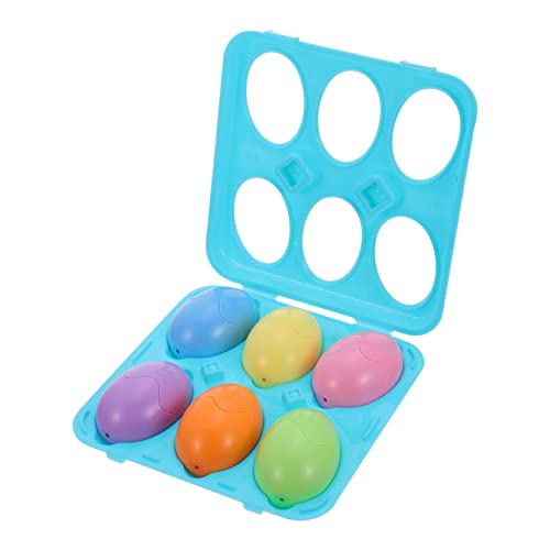 KONTONTY Ostern Simulation Eier Set Passenden Eier Spielzeug Für Kleinkinder Farben Formen Pädagogisches Baby Lernen Spielzeug Puzzle Spielzeug von KONTONTY