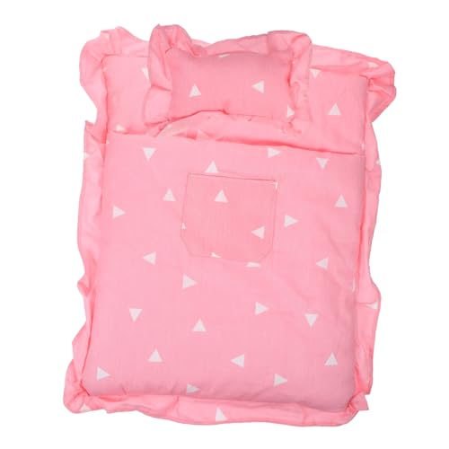 KONTONTY 1 Satz Puppenschlafsack für kinderspielzeug Schlafsack für Puppen Dolls Zubehör spielzeuge kleines Puppenzubehör kompakter Schlafsack-Schlafsack Baumwolle von KONTONTY