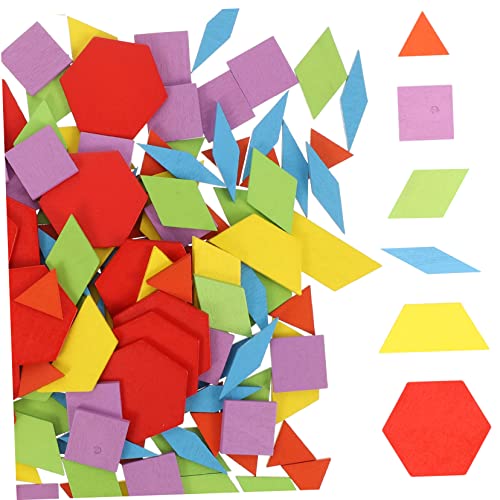 KONTONTY 1 Satz Puzzle Für Kinder Bretträtsel Babyspielzeug Puzzles Für Kinder Musterblöcke Und Bretter Puzzle Formen Kinderspielzeug Spielzeug Geometrisches Rätsel Holzpuzzle Hölzern von KONTONTY