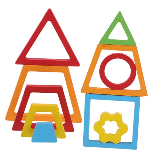 KONTONTY 1 Set Holz Vorschule Form Puzzle Für Baby Kleinkind Spielzeug Baby Mädchen Pädagogisches Lernen Spielzeug von KONTONTY