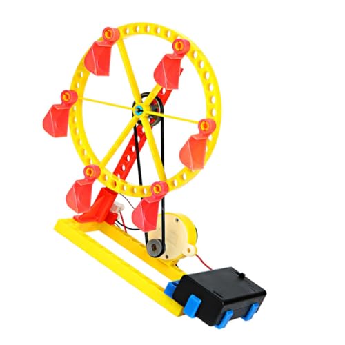 KONTONTY 1 Satz Riesenrad Bauen bastelset basteln für kinderknallzeug spielzeuge Ferris Wheel riesenrad DIY spielset Lernset Riesenrad DIY-Lernsets Abs von KONTONTY