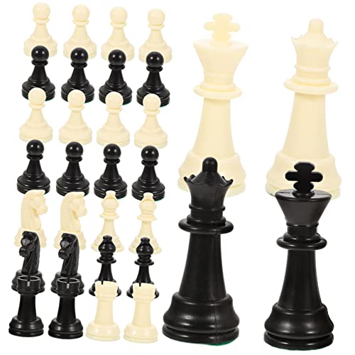 KONTONTY 1 Satz Schachfiguren Konzept P.p. Schach Elektronisches Schach Magnet-schachspiel Schachuhr Schachbrett Schach Aus Plastik Brettspiele Bauern Schach Ersatz Schach Für Brettspiel Pp von KONTONTY