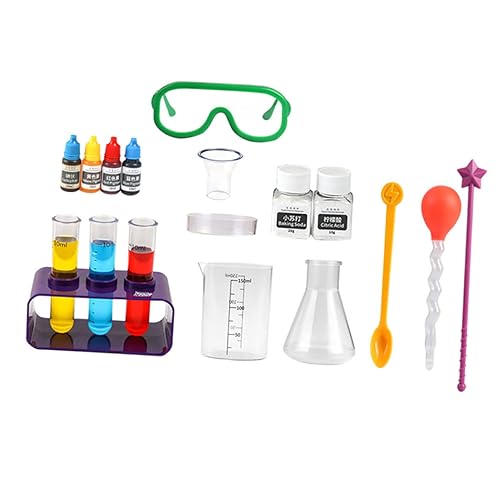 KONTONTY 1 Satz Spielzeug Chemie für Kinder Chemie Kinder Kinderchemie Chemie-Experimentierset Kinder spielsets Kits für den naturwissenschaftlichen Unterricht Stammprojekt für Kinder Abs von KONTONTY