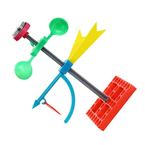 KONTONTY 1 Satz Windrichtung für kinderspielzeug spielzeuge für Invention Wind Vane Wissenschaftliches Lernspielzeug Kinderstammspielzeug DIY-Stammprojekte Plastik von KONTONTY