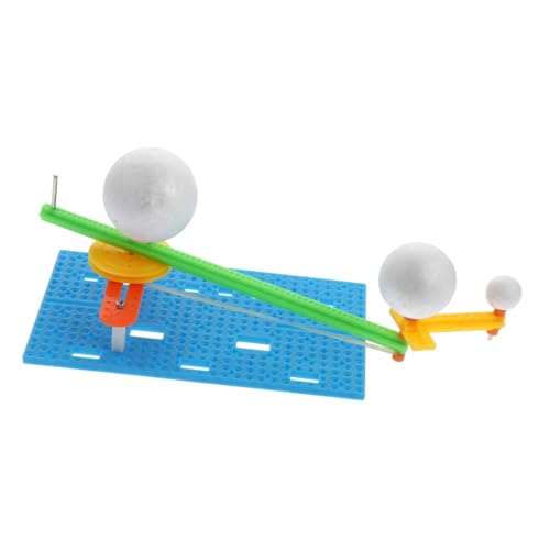 KONTONTY 1 Satz Wissenschaftsexperiment Lehrroboterspielzeug Planetenspielzeug Kinderspielzeug Planetarium DIY Modell Kinderspielzeug Lernspielzeug Puzzlespielzeug Sonnensystemmodell von KONTONTY