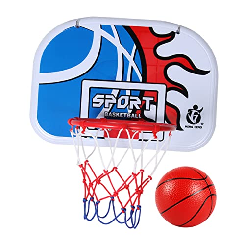 KONTONTY 1 Set Basketball Spielzeug Basketballkorb Mini Basketball Kinder Basketball Outdoor Basketball Kinder Basketballtor Wandbehang Basketballständer Wand Mini Hoop Tür Mini von KONTONTY