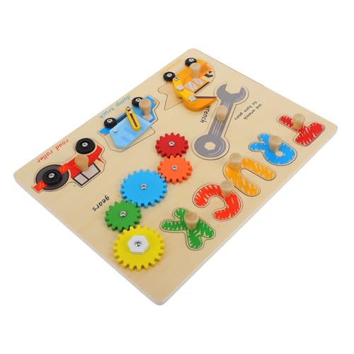 KONTONTY 1 Set Busy Board Werkzeuge Für Puzzles Werkzeuge Puzzles Werkzeuge Puzzles Für Puzzles Werkzeugwagen Reise Busy Board Busy Board Holz von KONTONTY