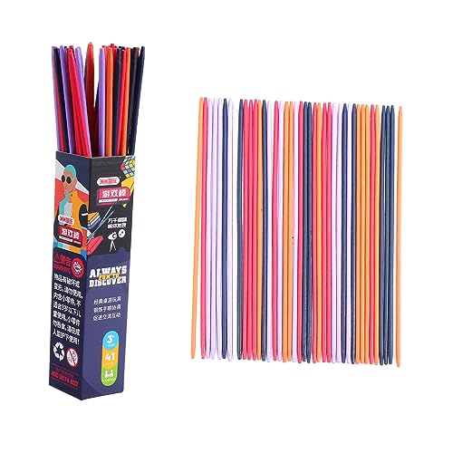 KONTONTY 1 Set Farbe Spiel Stick Pädagogisches Brettspiel Spielzeug Berechnung Mathematik Lernspielzeug Interaktives Spielzeug Für Mehrere Personen Kommissionierspielzeug Kinder Stick von KONTONTY