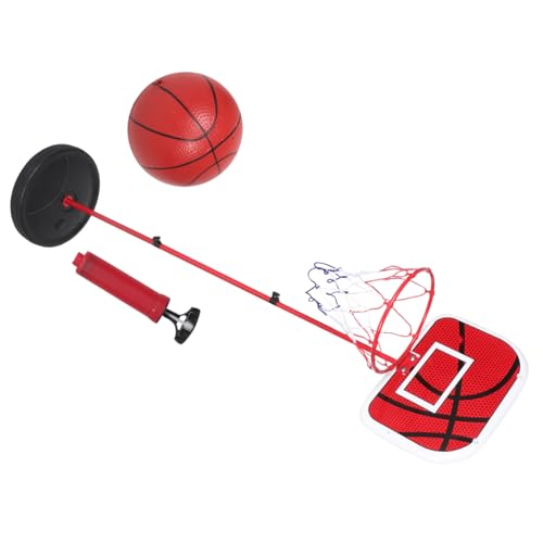 KONTONTY 1 Set Mini Basketballspielzeug Für Kinder Und Kleinkinder Tragbarer Verstellbarer Basketballkorb Mit Ständer Basketballtorspielzeug Für Den Innen Und Außenbereich von KONTONTY