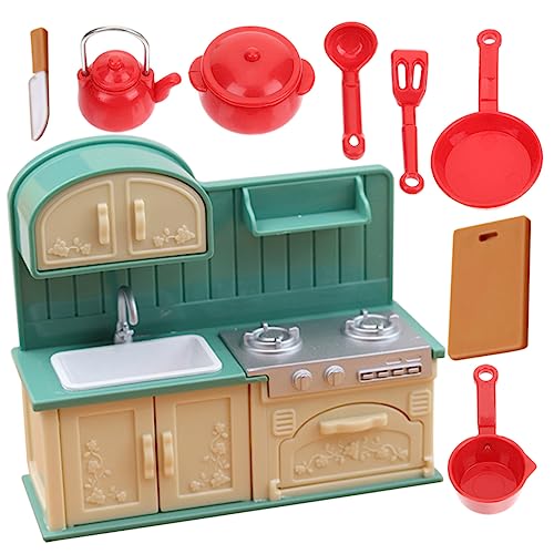 KONTONTY 1 Set Miniatur Küchenmöbel Modell Puppenhaus Zubehör Küche DIY Zubehör Für Miniatur Küchenaccessoires von KONTONTY