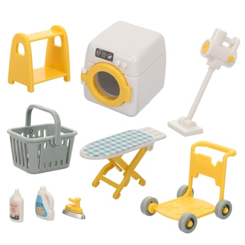 KONTONTY 1 Set Miniatur Waschmaschine Für Puppenhaus Simulation öbel Modell Für Waschraum Zubehör DIY Mini Waschmaschine Für Kreatives von KONTONTY