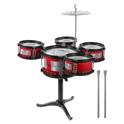 KONTONTY 1 Set Music Drum Set Kleinkind Musikinstrumente Kinderspielzeug Für Babys Für Kleinkinder Musikinstrumente Musikinstrumente Abs Abs von KONTONTY