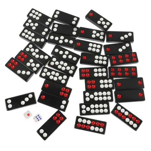 KONTONTY Reisefreundliches Chinesisches Paigow-pokerset Mit Spielsteinen Für Partys Und von KONTONTY