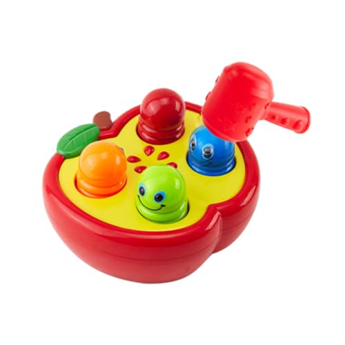 KONTONTY 1 Set Babyspielzeug Lustiges Hammerspielzeug Pädagogisches Klopfspielzeug Hämmerspielzeug Für Kinder Spielzeug in Zufälliger Farbe von KONTONTY