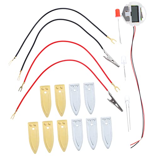 KONTONTY 1 Setzen Sie Obst Stromerzeugung Experimentelle Kit Blanketikett Etikett Aufkleber Blankaufkleber Etiketten Tabletop Bowling Baguette Wecker Batterien Kartoffeluhr Batterien von KONTONTY