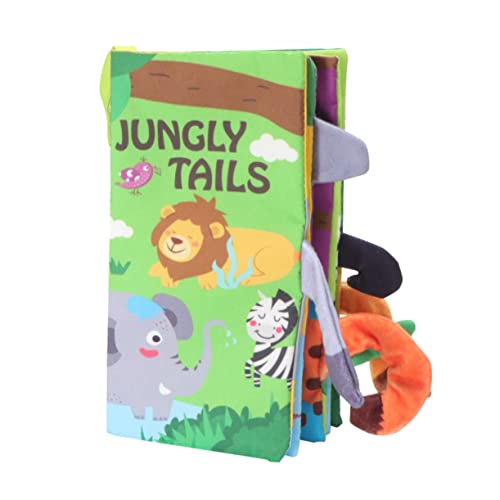 KONTONTY 1 Stück Unzerreißbares Früherziehungs Stoffbuch Knisterbücher Für Babys Stoff Babybuch Stoffbücher Für Babys Pädagogisches Spielzeug Für Babys Babytafel Bücher Hochdichte von KONTONTY