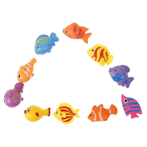 KONTONTY Mini Tiere Figuren Fischfiguren Für Mini Aquarien Künstliche Fische Dekoration Für Mikrolandschaften Und Deko Meerestier Figuren Deko Fisch von KONTONTY