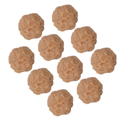 KONTONTY 10 Stücke Künstliche Rindfleisch Frikadellen Realistische PVC Simulation Spielzeug Lebensmittel für Fotografie Dekoration und Küchen Display KONTONTY 10 Stücke Künstliche Rindfleisch Frikadellen Realistische PVC Simulation Spielzeug Lebensmittel für Fotografie Dekoration und Küchen Display von KONTONTY