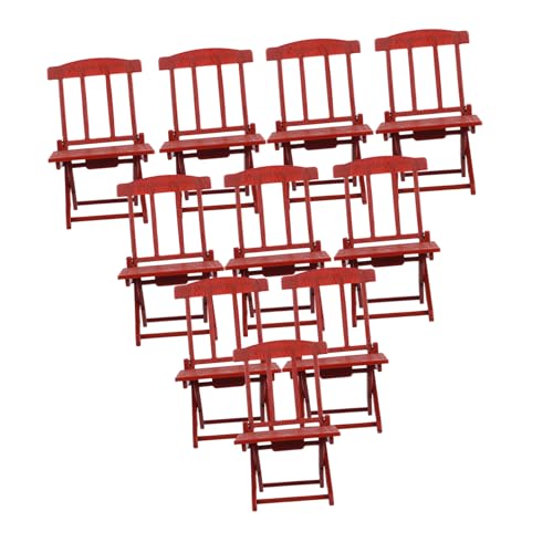KONTONTY 10stücke Miniatur-strandstuhl Klappbar Für Puppenhausmöbel Feengartenaccessoires Terrassenmöbel Im Maßstab Strandkorbspielzeug Für Miniaturdekoration Puppenhaus-strandkorb KONTONTY 10stücke Miniatur-strandstuhl Klappbar Für Puppenhausmöbel Feengartenaccessoires Terrassenmöbel Im Maßstab Strandkorbspielzeug Für Miniaturdekoration Puppenhaus-strandkorb von KONTONTY
