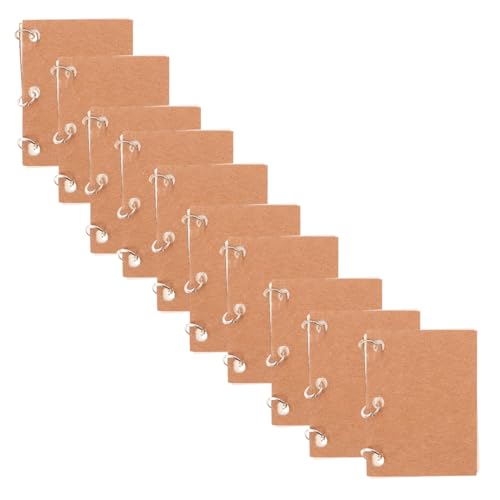 KONTONTY 10 Stück Teiliges Mini Notizbuch für Puppenhaus Detailgetreue Charmante Miniatur-notizbücher als Vielseitige Dekoration für Spielzimmer Bibliotheken und Rollenspiele KONTONTY 10 Stück Teiliges Mini Notizbuch für Puppenhaus Detailgetreue Charmante Miniatur-notizbücher als Vielseitige Dekoration für Spielzimmer Bibliotheken und Rollenspiele von KONTONTY