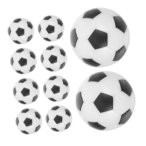 KONTONTY 10 Stück Teiliges Mini Tischfußball Bälle Kunststoff Ersatzkugeln für Tischkicker Zubehör Robust Langlebig Leichtgewichtig für Party Spiele und Kinderveranstaltungen KONTONTY 10 Stück Teiliges Mini Tischfußball Bälle Kunststoff Ersatzkugeln für Tischkicker Zubehör Robust Langlebig Leichtgewichtig für Party Spiele und Kinderveranstaltungen von KONTONTY