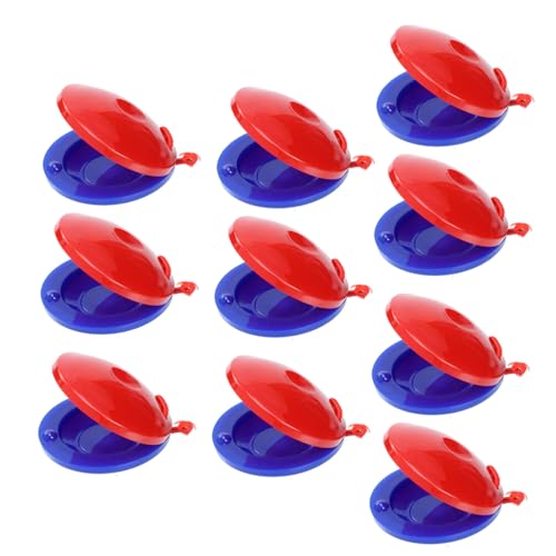 KONTONTY 10 Stück Teiliges Orff Percussion Kastagnetten Musikinstrument Lernspielzeug Glatte Oberfläche Fördert Musikalisches Gehör und Rhythmusgefühl für Musikfrüherziehung KONTONTY 10 Stück Teiliges Orff Percussion Kastagnetten Musikinstrument Lernspielzeug Glatte Oberfläche Fördert Musikalisches Gehör und Rhythmusgefühl für Musikfrüherziehung von KONTONTY