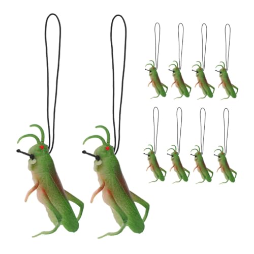 KONTONTY 10 Stück Teiliges Realistisches Aufhängeseil Weiche Tierfiguren aus Ungiftigem Material Pädagogisches Insektenmodell für Wissenschaftliche Entdeckung und Tiermottoparty KONTONTY 10 Stück Teiliges Realistisches Aufhängeseil Weiche Tierfiguren aus Ungiftigem Material Pädagogisches Insektenmodell für Wissenschaftliche Entdeckung und Tiermottoparty von KONTONTY