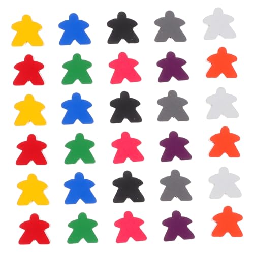 KONTONTY 100 Stück Minifiguren Familienspiel Meeples Holzspielfiguren Zählbrettspielfiguren Menschenfiguren Kleine Figuren Holzschachfiguren Zählschachfiguren Sortierspielmarken KONTONTY 100 Stück Minifiguren Familienspiel Meeples Holzspielfiguren Zählbrettspielfiguren Menschenfiguren Kleine Figuren Holzschachfiguren Zählschachfiguren Sortierspielmarken von KONTONTY