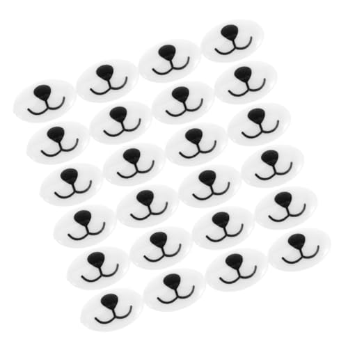 KONTONTY 100 Stück Sicherheitsnasen für Häkeltiere Acryl Robust für DIY Kuscheltiere Puppennasen Vielseitig Einsetzbar zum Annähen und Basteln von Stofftieren KONTONTY 100 Stück Sicherheitsnasen für Häkeltiere Acryl Robust für DIY Kuscheltiere Puppennasen Vielseitig Einsetzbar zum Annähen und Basteln von Stofftieren von KONTONTY