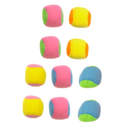 KONTONTY 10St GOO-Ball brausetabletten Sport Activity für Kid Toys kinderknallzeug jucarii pentru copii Kinderzubehör Fangbälle werfen Schlagball werfen Stoff Colorful von KONTONTY