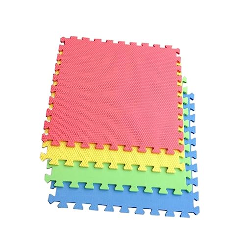 KONTONTY 10st Ineinandergreifende Fußmatten Für Babys Puzzlematte Kinder Rätsel Spielmatte -bodenmatte -Puzzle-Matte Krabbelmatte Für Babys von KONTONTY