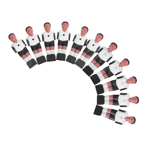 KONTONTY 11 Stück Teiliges Kunststoff-fußballspieler Tischkicker Robuste Ersatzfiguren mit Glatter Oberfläche Vollständiges Team für Familien Gesellschaftsspiele Langlebige Kicker-Teile für KONTONTY 11 Stück Teiliges Kunststoff-fußballspieler Tischkicker Robuste Ersatzfiguren mit Glatter Oberfläche Vollständiges Team für Familien Gesellschaftsspiele Langlebige Kicker-Teile für von KONTONTY