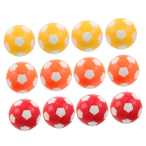 KONTONTY 12 Stück Tischfußball Bälle Langlebige Kleine Bälle in Farben Passend für Foosball Tischspiele Robustes Material für Erwachsene für Familienspiele KONTONTY 12 Stück Tischfußball Bälle Langlebige Kleine Bälle in Farben Passend für Foosball Tischspiele Robustes Material für Erwachsene für Familienspiele von KONTONTY
