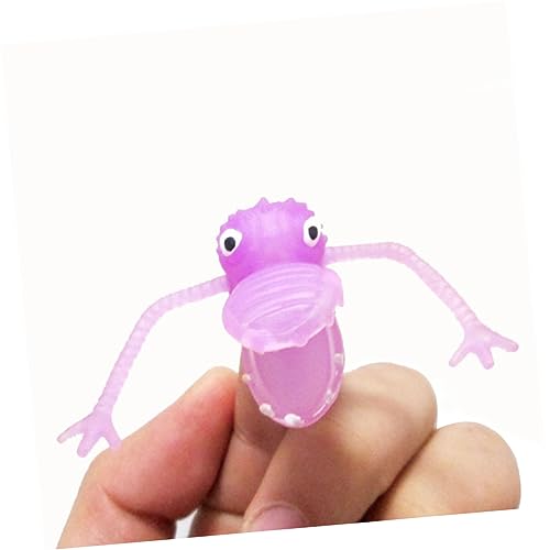 KONTONTY 12PCS Dinosaurier Fingerpuppen Set Lustige Finger Spielzeuge Für Perfekt Als Mitgebsel Für Geburtstagsfeiern Bunte Mini Dinosaurier Figuren Für Kleine Hände von KONTONTY