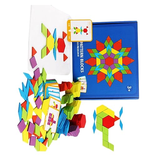 KONTONTY 155 Stück Holzspielzeug für basteln für bastelmaterial für Toys for jucarii pentru copii Puzzle- für Puzzle- aus Holz Hölzern von KONTONTY