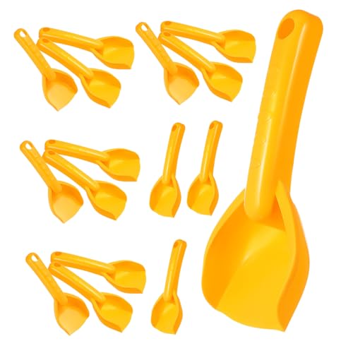 KONTONTY 16 Stück Teiliges Mini Sandspielzeug mit Ergonomischen Plastik-schaufeln Bunte Sandschaufeln für Strand Gartenspiele Leicht zu Reinigen Kindersicher für Kindergeburtstag und KONTONTY 16 Stück Teiliges Mini Sandspielzeug mit Ergonomischen Plastik-schaufeln Bunte Sandschaufeln für Strand Gartenspiele Leicht zu Reinigen Kindersicher für Kindergeburtstag und von KONTONTY