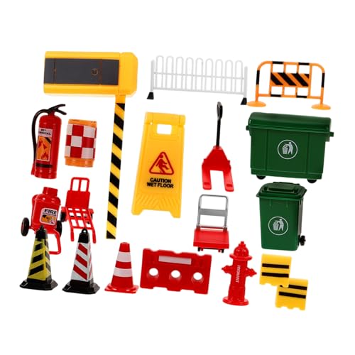 KONTONTY 19 Stück Teiliges Miniatur Verkehrszeichen und Absperrset Robustes Lernspielzeug für Verkehrssicherheit Kompakt Farbecht Leicht für Frühkindliche Bildung und Straßenverkehrsregeln KONTONTY 19 Stück Teiliges Miniatur Verkehrszeichen und Absperrset Robustes Lernspielzeug für Verkehrssicherheit Kompakt Farbecht Leicht für Frühkindliche Bildung und Straßenverkehrsregeln von KONTONTY