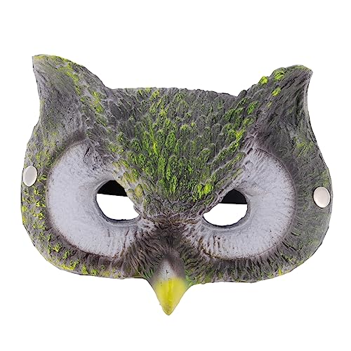 KONTONTY 1stk Eulenmaske Neuheit Halloween Halloween-halbmasken Cosplay Halloween-kopf Halloween Head Prop Tierkostüm Maske Halloween Kopfmaske Halloween-tierkopfmaske Schmücken Pu Lustig von KONTONTY