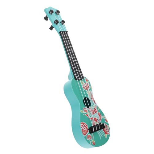 KONTONTY 1Stk Mini Gitarre Mini-Gitarrenspielzeug Detaillierte simulierte Musikinstrumente -Gitarre Kinderspielzeug pädagogisches Instrumentenspielzeug Kunststoff-Ukulele Abs von KONTONTY