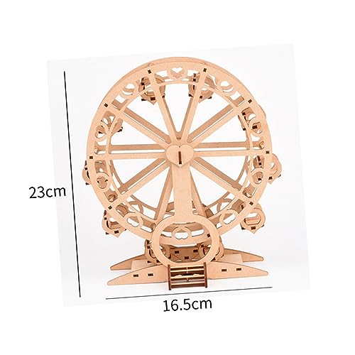 KONTONTY Riesenrad-modellbausatz Holz-riesenrad Für Erwachsene Und Jungen Und Ihr Eigenes Pädagogisches Mechanisches Spielzeug von KONTONTY